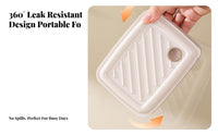 316 Stainless Steel Lunch Box, Leakproof, Microwave Safe, Student, Office