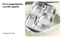 316 Stainless Steel Lunch Box, Insulated Bento Box, Food Grade, Cartoon Design, Leakproof, Microwave Safe, For Kids