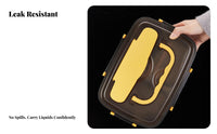 304 Stainless Steel Compartment Bento Box, Leakproof Lunch Box, Insulated Food Container for Children, Office