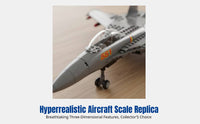 Military Model Building Blocks, J-15 Fighter Jet, Realistic Aircraft Toy, DIY Assembly for Kids, Multiple Styles, Boys Gift