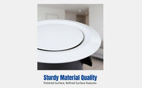 ABS Circular Air Outlet, Indoor Clean Air System Vent, Air Conditioning Exhaust, Durable Diffuser