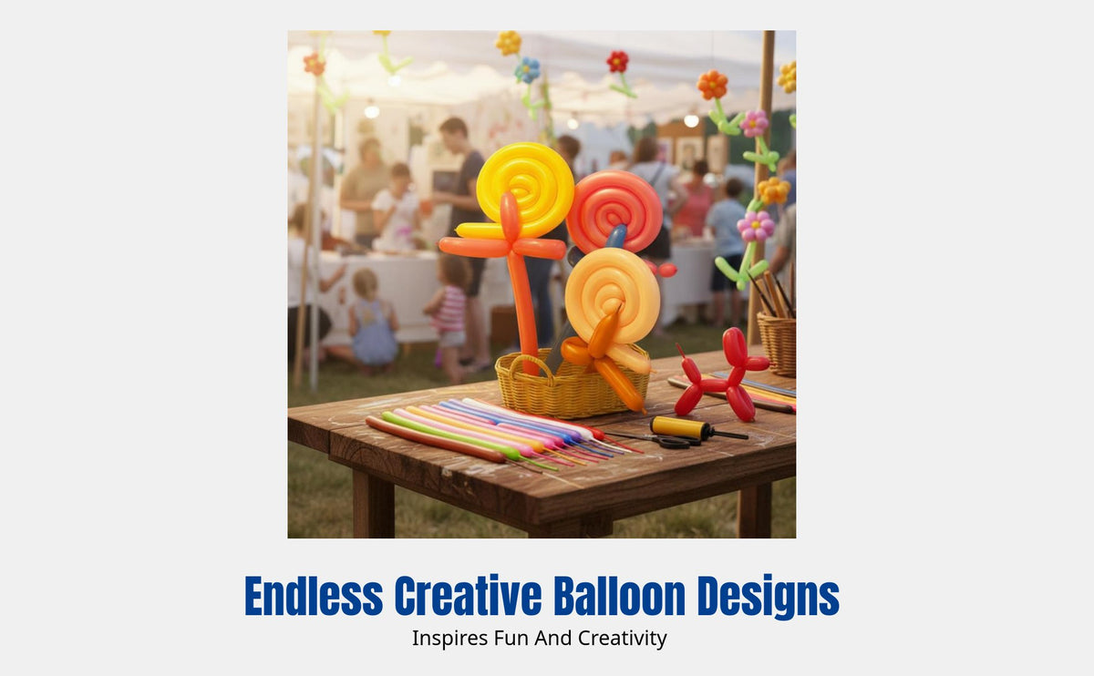 Long Balloon, Latex Modeling Balloon, Charming Balloon for Flower Shaping, Event Decoration, Party Performance