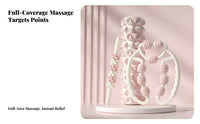 Foam cylinder Set, Muscle Relaxation Massage cylinder, Wolf Tooth Ring Leg Slim Calf & Leg