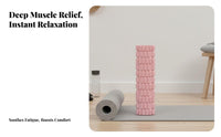 foam Hollow exercise cylinder, Foam Massage Muscle Relaxation, Multi-Size Fitness Accessory