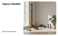 Foldable Multifunctional Rowing Machine, Adjustable Dumbbell Set, Home Gym Equipment for Men, Indoor Fitness