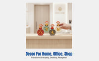 Resin Fortune God Statue, Bafang Wealth, Entryway, Office, Storefront, Desktop Decoration, Opening Gift