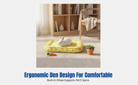 Pet Bed for Small Animals, All-Season Waterproof Mat, Thick Soft Sleeping Pad for Cats and Dogs, Supportive, Cartoon Design