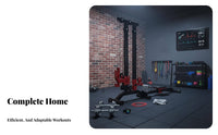 Multifunctional Rowing Machine, Foldable Home Gym Equipment, space-saving Full physique exercise Trainer