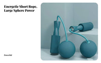 Weighted Cordless Jump Rope, Dual-Use, Indoor Sports, Fitness
