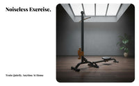 Foldable Rowing Machine, Adjustable Dumbbell Tension, Home Gym, Indoor Exercise