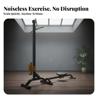 Foldable Rowing Machine, Adjustable Dumbbell Tension, Home Gym, Indoor Exercise