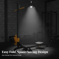 Foldable Rowing Machine, Adjustable Dumbbell Tension, Home Gym, Indoor Exercise