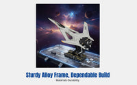 Military Model Aircraft, Alloy Fighter Jet, Kids Toy, Display Decor
