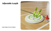 Double Bearing Jump Rope, Adjustable, Kids, School, Lightweight, Name Label