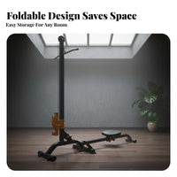 Dumbbell Rowing Machine, Multi-Functional Foldable Adjustable Weight Home Gym Equipment for Men