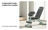 Adjustable Dumbbell Bench, Home Multi-Functional Fitness Chair, Foldable exercise Equipment for Men