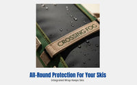 Waterproof SBR Snowboard Bag, Wide Design, Single/Double Shoulder, Antiabrasion, Multi-Color, Unisex