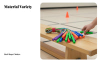 Bulk hop Rope, Steel Wire, Cotton Rope, Kids, Students, Adults, Fitness Training