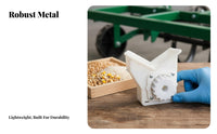 Seeder Accessory, Double-Opening 3-Notch Box, Double Row for Rice, Corn, Soybean, Agricultural Equipment Part