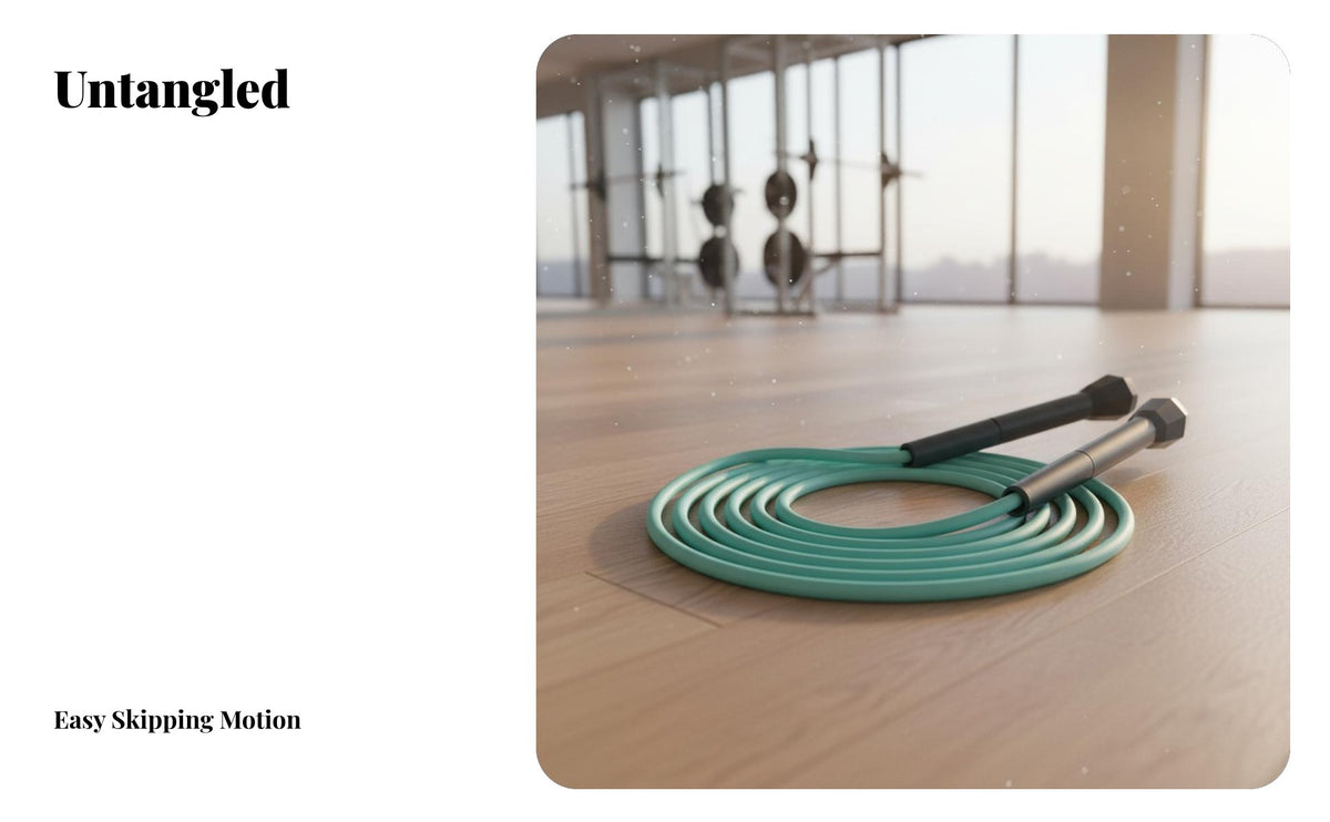 Speed bound Rope, Adjustable PVC Fitness Rope for Students, Training, Exercise, Sports