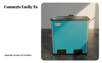 22cm hexagonal Heating Stove, Water Heating heater, Home Radiator Connection, space-saving Design