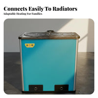 22cm hexagonal Heating Stove, Water Heating heater, Home Radiator Connection, space-saving Design
