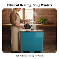 22cm hexagonal Heating Stove, Water Heating heater, Home Radiator Connection, space-saving Design