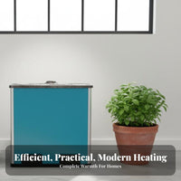 22cm hexagonal Heating Stove, Water Heating heater, Home Radiator Connection, space-saving Design