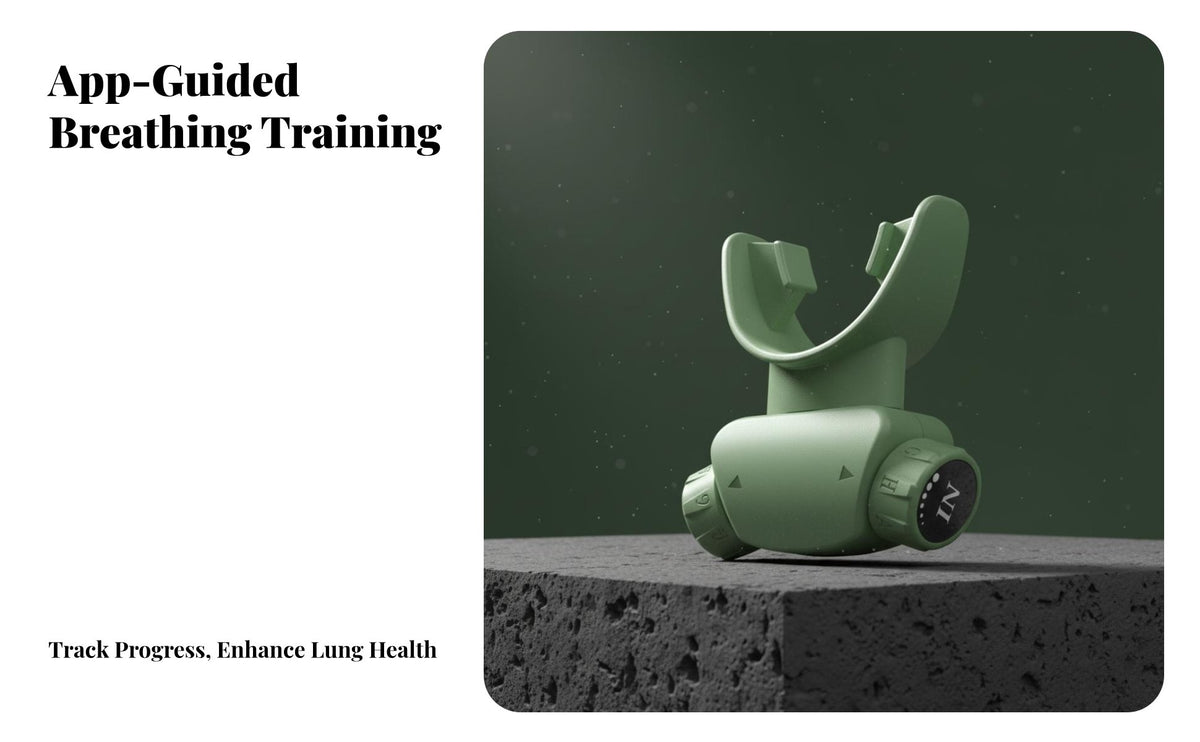 Breathing Muscle Trainer, Deep Breathing, Portable Design