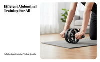 Ab wheel, double Wheel, quiet, Anti-Slip, return, Fitness Equipment for Men & Women