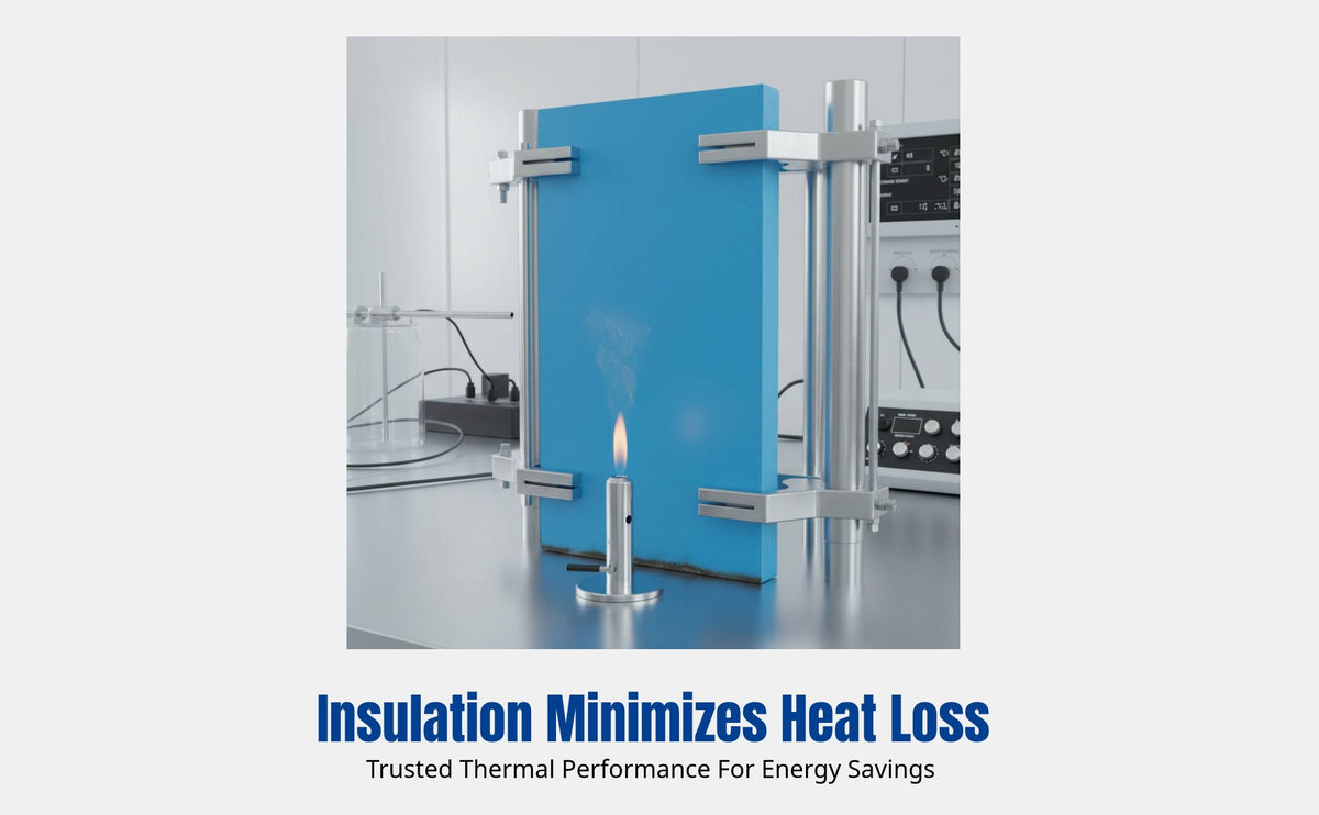 Dense XPS Insulation Board, B1 Retardant Foam Panel, Thermal Insulation for Walls, Ceiling, Underfloor Heating