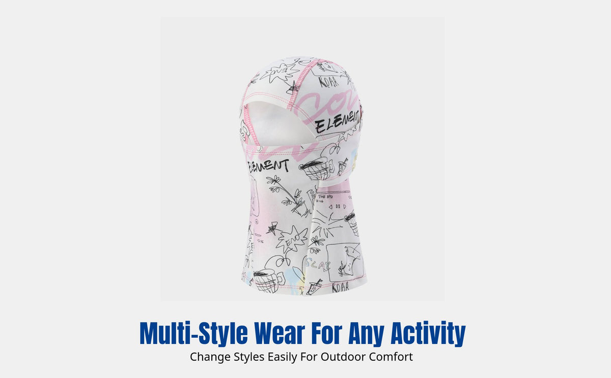 Adult Ski Face Cover, Windproof Thermal Protection, Breathable Neck Warmer for Cycling Sports