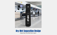 Ski Bag with Wheels, Expandable, Wet/Dry Separation, Large Capacity, Travel Luggage