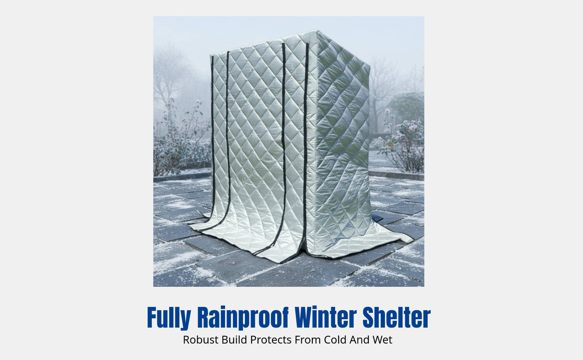 Outdoor Insulated Greenhouse, Winter Shelter for Balcony, Patio, Garden, Succulent Cold Protection, Multi-Size, Easy Assembly