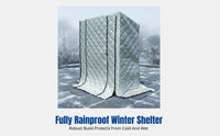 Outdoor Insulated Greenhouse, Winter Shelter for Balcony, Patio, Garden, Succulent Cold Protection, Multi-Size, Easy Assembly