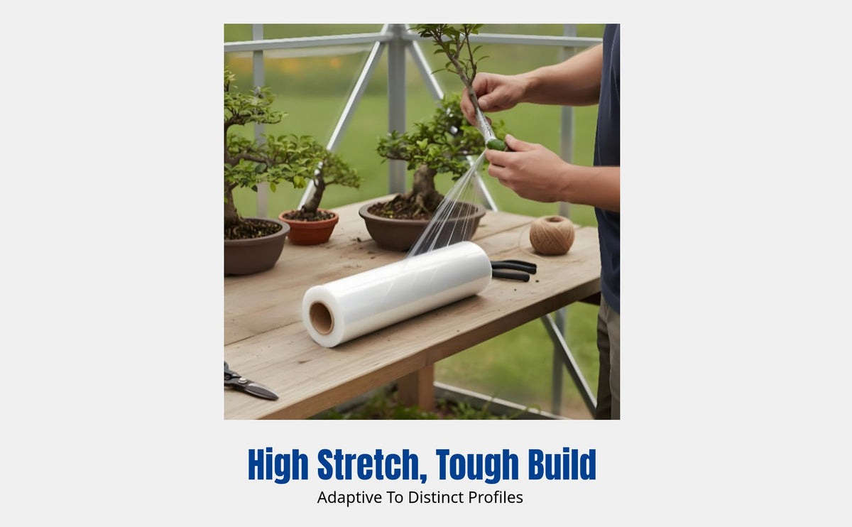 Fruit Tree Grafting Film, Moisture Retention Wrap, Transparent Plant Insulation, High Toughness, For Bonsai, Branches