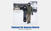 Snowboard Bag, Neoprene Antiabrasion, Padded Board Cover, Single/Double Shoulder, Kids & Adults