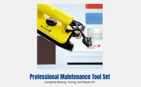 Ski Maintenance Kit, Snowboard Edge Tuning, Waxing, Sharpening, Professional Tool Set