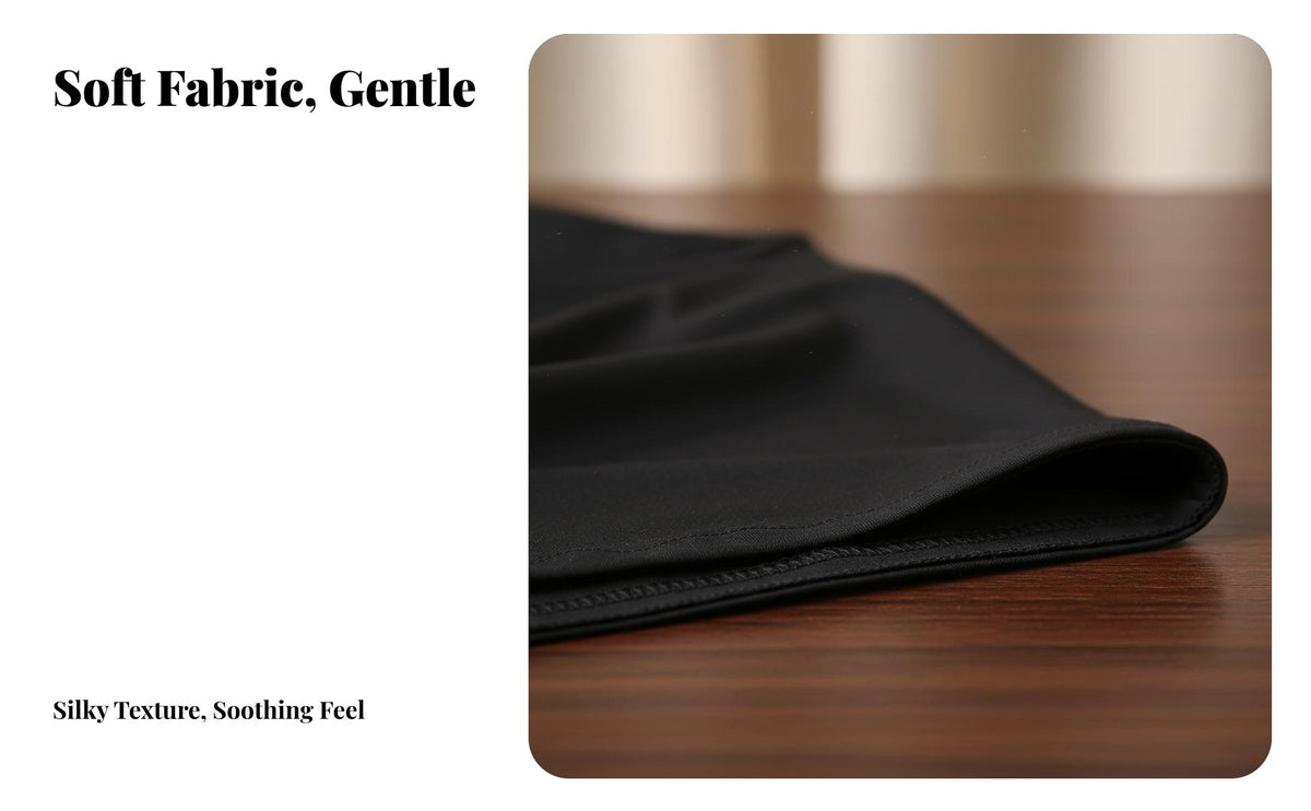 All-Season Milk Silk Headscarf, Plain, Lightweight, Versatile for Outdoor, Prayer, Daily