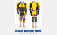Children's Ski Protective Suit, Pelvic Pad, Knee Pad, Snowboard, Anti-Fall, Removable Protection