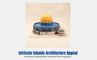 Middle East Islamic Mosque 3D Model Kit, DIY Toy, Muslim Building, Educational Assembly, Random Landmark