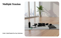 Multifunctional Foot Pedal Resistance Band, Full Body Training, Home Fitness, Sit-Up Assistant