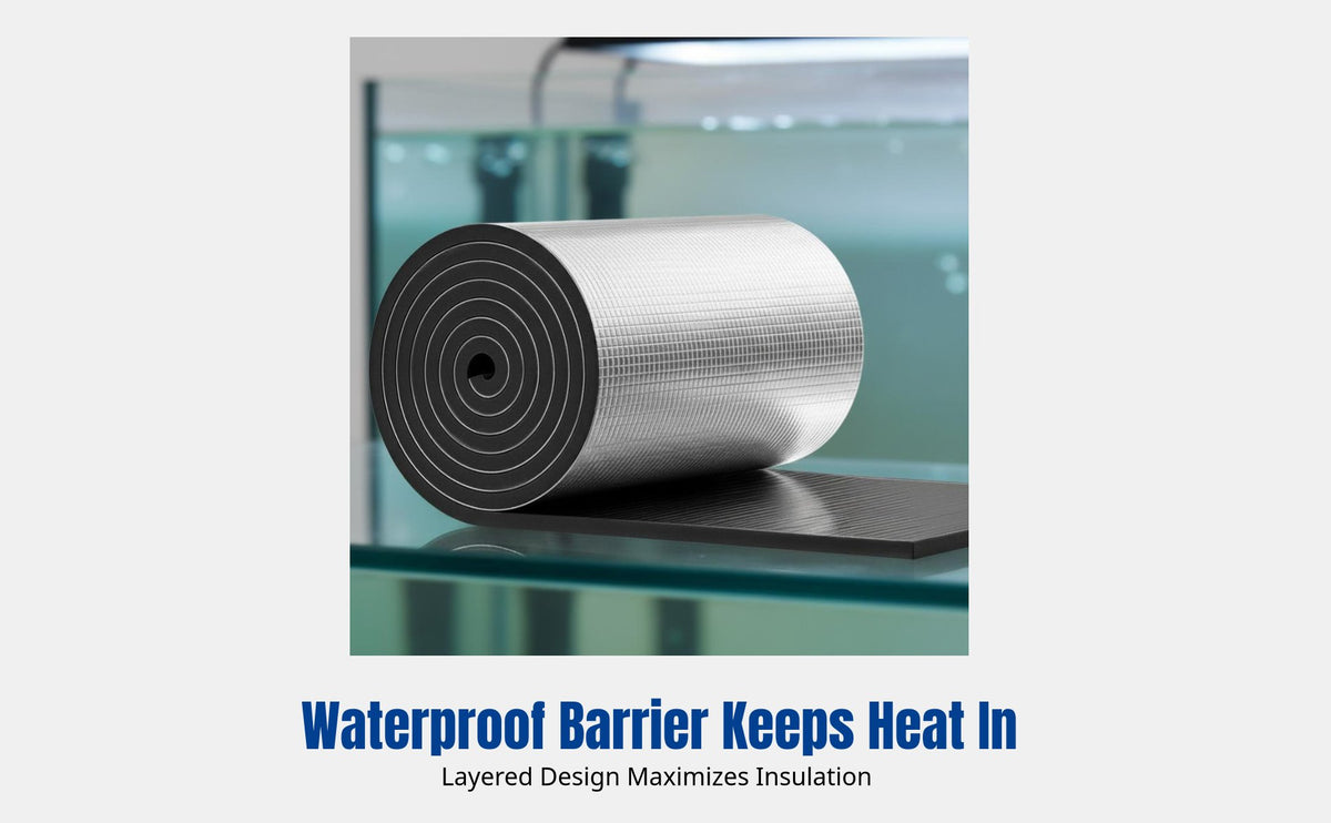 Aquatic Habitat Insulation, Thickened Aluminum Foil, Indoor Outdoor Thermal Cover, Anti-Freeze