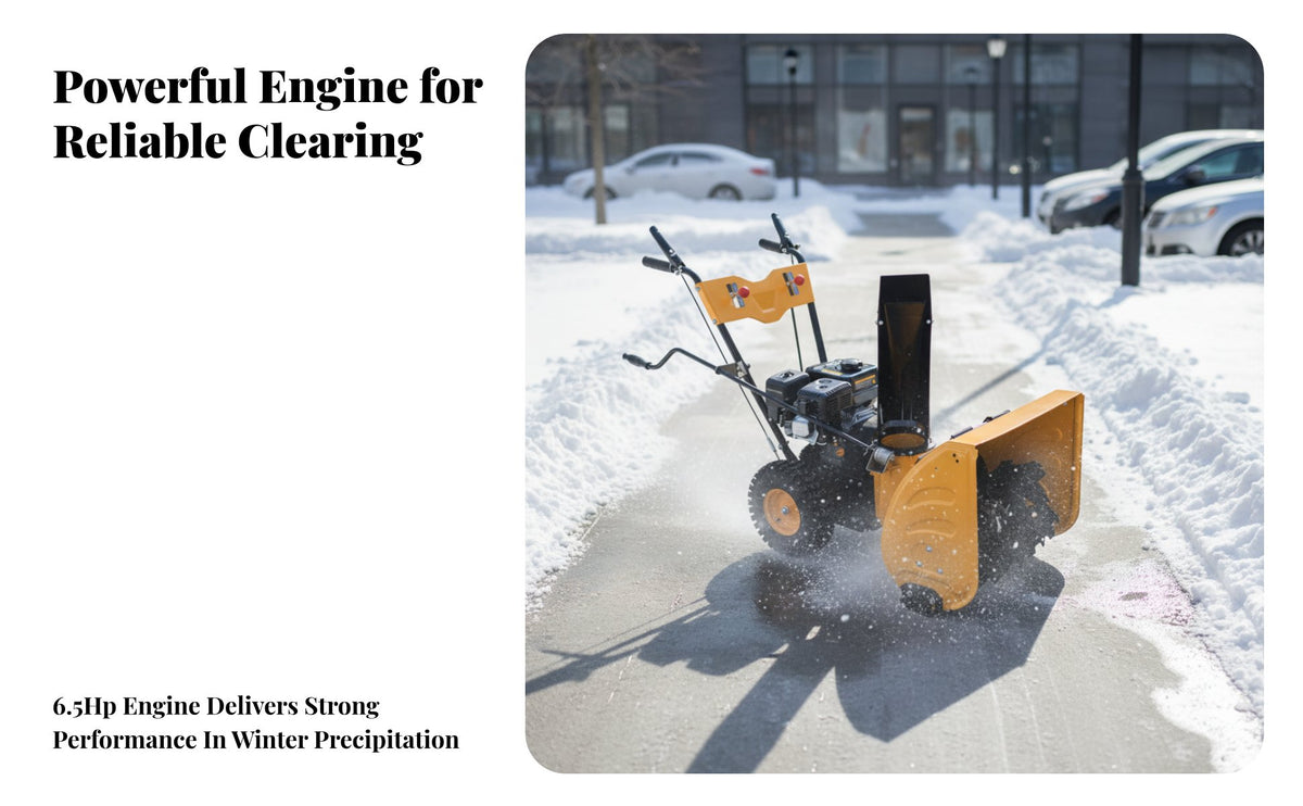 , Hand-Push Small winter Removal Machine, Outdoor path Property winter Sweeper
