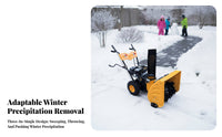 , Hand-Push Small winter Removal Machine, Outdoor path Property winter Sweeper