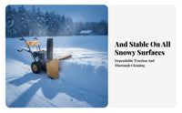 , Hand-Push Small winter Removal Machine, Outdoor path Property winter Sweeper