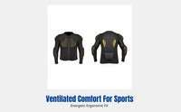 Kids Outdoor Ski Protective Gear, Anti-Fall Suit, Breathable Pelvic Pad, Knee Guard for Snowboarding, Cycling