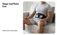 Smart EMS Patch Fitness Belt, Adjustable Level