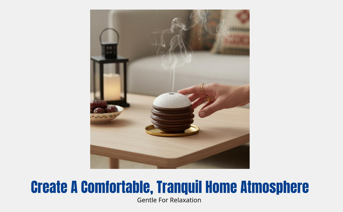 Modern Creative Hexagonal Spherical Incense Burner, Resin Material, Desktop Decor, Middle Eastern Arabic Event, Handheld