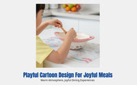 Strawberry Rabbit Ceramic Tableware, Cartoon Rice Bowl, Coral Underglaze, Cute Design, Household, For Children & Adults